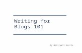 Copywriting for Blogging 101