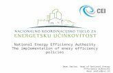 Nacionalno koordinacijsko tijelo za energetsku učinkovitost