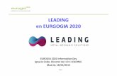 Leading Enterprises Madrid Information Day Presentations