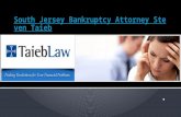 South jersey bankruptcy attorney steven taieb