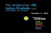 The Brightstar B2B Program Overview 2011