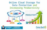Online cloud storage for data protection and increasing productivity