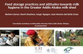 Feed storage practices and attitudes towards milk hygiene in the Greater Addis Ababa milk shed