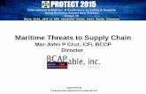 PROTECT_2015_Maritime Threats to Supply Chain