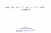Average loss simulation using LTspice