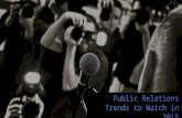 Public Relations Trends 2015
