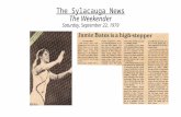 The Sylacauga News Article