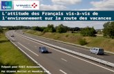 Les Français et l’environnement sur la route des vacances