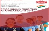 Health exhibition-2015 | Desco Health Exhibition| Medical Exhibition,Africa health Exhibition