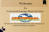 Modern Services of Garage Door Saltlake City