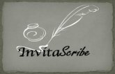 InvitaScribe -- a new business venture for anyone planning their next event!