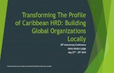 Transforming the Profile of the Caribbean HRD: Building Global Organizations Locally