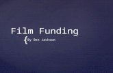 Film funding (opening sequence research)