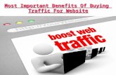 Most important benefits of buying traffic for website