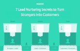 7 Lead Nurturing Secrets To Turn Strangers Into Customers