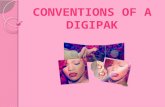 Conventions Of A Digipak