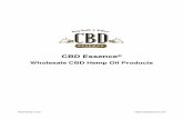 Wholesale CBD Hemp Oil Products - CBD Essence®