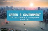 Sustainable Green e-Government