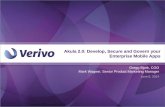 Verivo Akula 2.0 -  Development, Security and Governance of Enterprise Mobile Apps