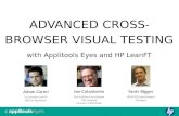 Advanced Cross-Browser Visual Testing with Applitools Eyes and HP LeanFT