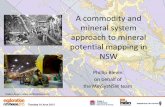 Exploration in the House 2015: A commodity and mineral system approach to mineral potential mapping in NSW by Phillip Blevin