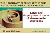 Labor and Employment Aspects of Managing the Workplace