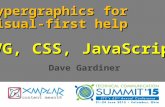 STC Summit 2015 Hypergraphics for visual-first help