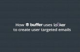 How Buffer uses Looker to create user targeted emails