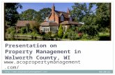 Property management walworth county wi