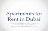 Apartments for rent in dubai