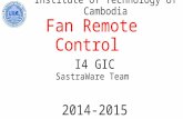 Fan Remote Control by smart phone, using raspberry pi