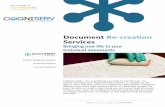 Cogniserv - Document Re-creation Services