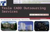 Tesla CADD Outsourcing Services have expertise in providing top-notch 3D Exterior Rendering Services!!!