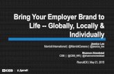 Bring your employer brand to life - Spring 2015 - Jessica Lee, Marriott