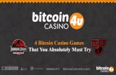 4 Bitcoin Casino Games That You Absolutely Must Try
