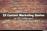 25 Content Marketing Quotes