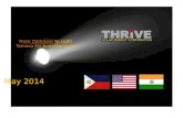 Thrive in philippes may 2014