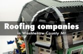 Roofing Companies in Washtenaw County Michigan
