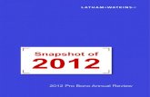 2012 Pro Bono Annual Review