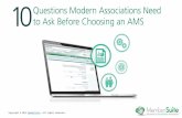 10 Questions Modern Associations Need to Ask Before Choosing an AMS