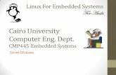 Embedded Systems: Lecture 7: Unwrapping the Raspberry Pi