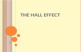 THE HALL EFFECT