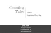 Counting Tales: Towards a Computational Narratology