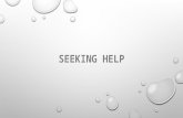 Seeking help