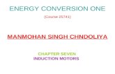 Induction motors-energy conversion one-MANMOHAN SINGH CHANDOLIYA