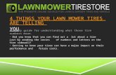4 Things Your Lawn Mower Tires Are Telling You