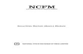 Revised Workbook on NCFM securities Market Module