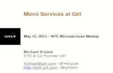Microservices At Gilt - NYC Microservices Meetup