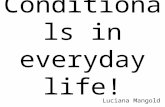 Conditionals in everyday life