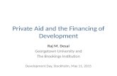 Private Aid and the Financing of Development